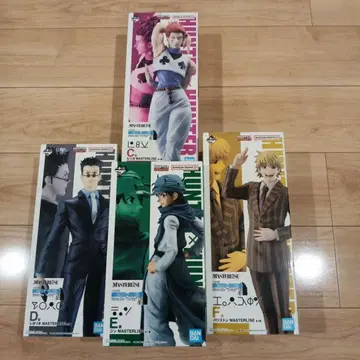 제일복권 헌터 x 헌터 C상 D상 E상 F상 피규어 세트와 K상