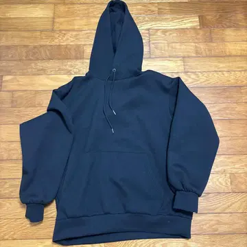 블랙 XL 후드 부착 후드티