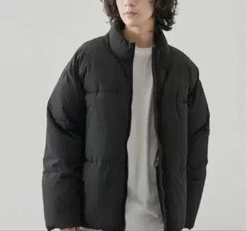 JUNRed 블랙 다운 자켓