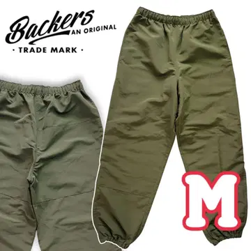 바커스 Backers 더블니 나일론 와이드 팬츠