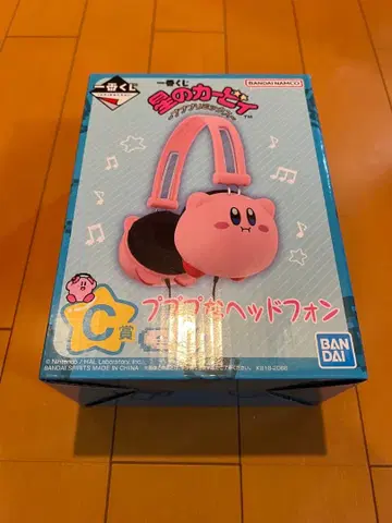 제일복권 별의 커비 푸푸푸 헤드폰