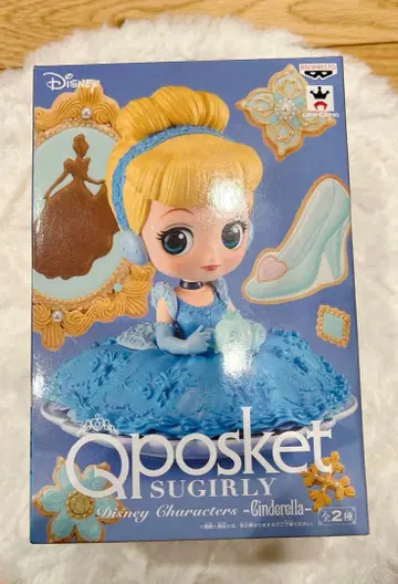 레어 Qposket 신데렐라 피규어 미개봉품 SUGIRLY
