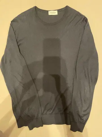 JOHN SMEDLEY 다크 네이비 니트 M 씨 아일랜드 코튼