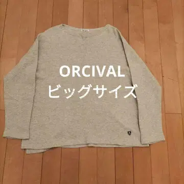ORCIVAL 오르치발 롱T 긴팔T 레어 빅 사이즈 5