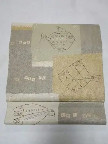 캐주얼 오비  미재단 실크 100% 가볍고 귀여운