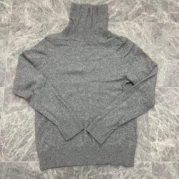 유니클로 UNIQLO 남성용 캐시미어 100% 그레이 M