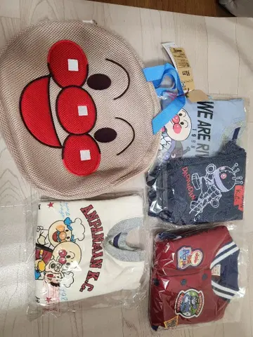 호빵맨 T셔츠 세트 4장