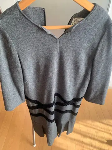 Riccinimie 그레이 플레어 원피스