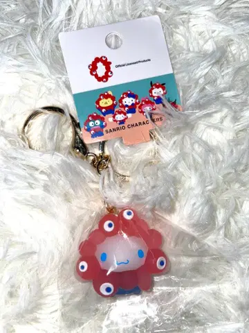 오사카 간사이 엑스포 산리오 미야쿠미야쿠 클리어 키링 시나모롤