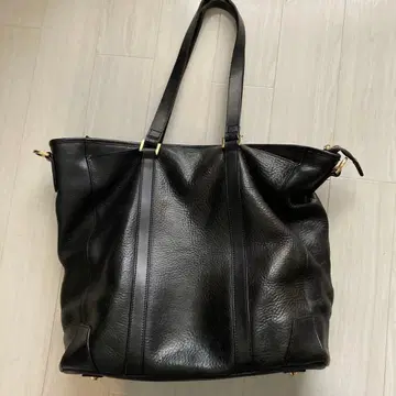 CIMABUE 블랙 가죽 숄더백