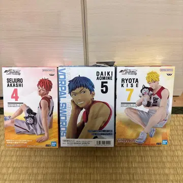 아카시 세이쥬로 아오미네 다이키 키세 료타 피규어 세트 (쿠로코의 농구)