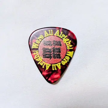 Cheap Trick 릭 닐슨 사인 포함 피크 빨간색