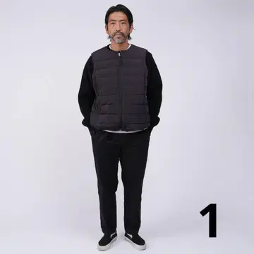 KAJA NYLON RIPSTOP DOWN VEST OVY