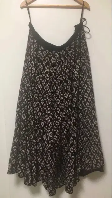 [ 미사용 새상품 ] CALICO 인도 아쥬락 염색 가그라 스커트 꽃무늬