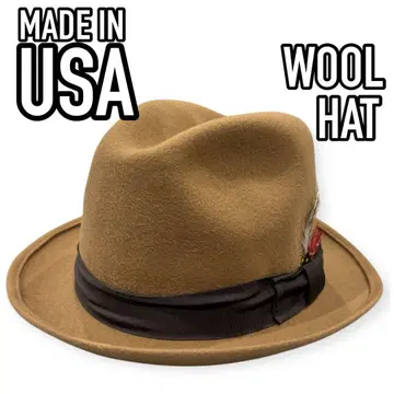 새상품급 USA제 울 햇 MADE IN USA 빈티지