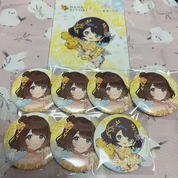 즉시 구매 가능 니지산지 아야카키 캔뱃지 시가 리코