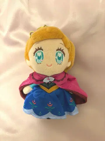 겨울왕국 안나 봉제 인형 키링 키체인 TINY FROZEN