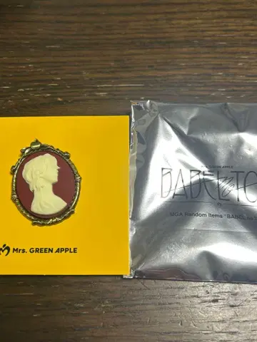 카메오 핀 배지 Mrs. GREEN APPLE 랜덤 가챠 오오모리 모토키