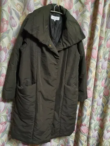 새상품급 글로벌 워크 충전솜 부드러운 코트 카키 M