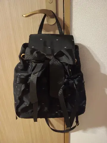 미나카타 유이 콜라보 시마무라 리본 백팩