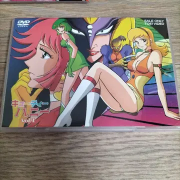 큐티 허니 DVD 세트 VOL.1 (2매 세트) VOL.2 (2매 세트)