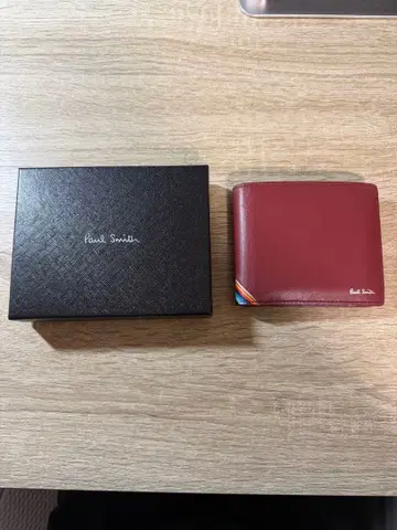 Paul Smith 이단 접이식 지갑 시그니처 스트라이프