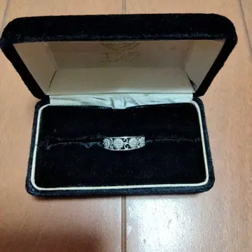 실버 장식적인 조각 반지