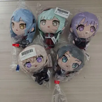 뱅드림 쁘띠슈 봉제 인형 AveMujica 전 5종 세트