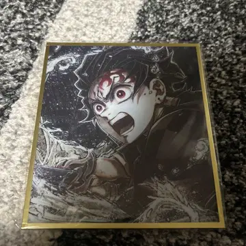 귀멸의 칼날 아크릴 색지 탄지로 B