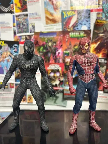 스파이더맨 피규어 세트 2체