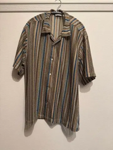 JOURNAL STANDARD 스트라이프 반팔 셔츠