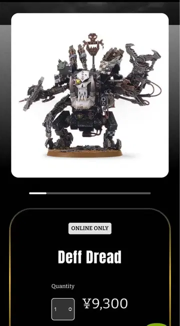 Deff Dread warhammer40000