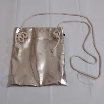 keiyamaguchi 숄더백 골드 계열 x 클리어