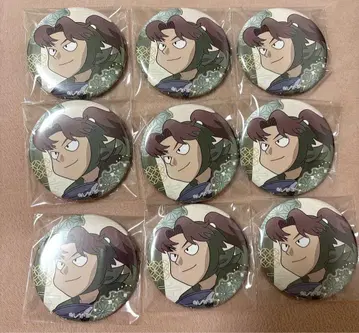 닌타마 란타로 백면상 캔뱃지 은밀 활동 중의 단 야마다 릿키치 9개 세트