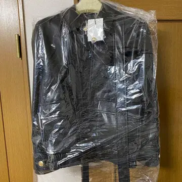 Herlipto 리본 타이 퓨 레더 재킷