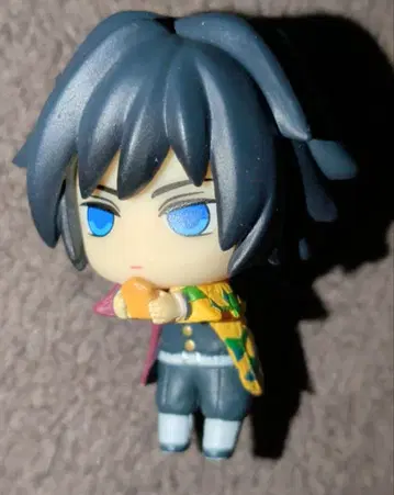 토미오카 기유 귀멸의 칼날 쪼꼬만 걸이 피규어 푸치 남코 한정판