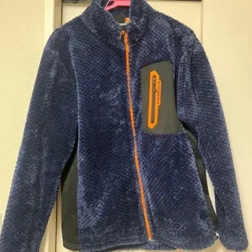 기무라 타쿠야 워크맨 네이비 플리스 L 사이즈