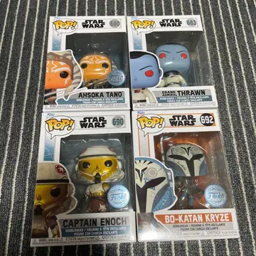 STAR WARS 피규어 세트 4체