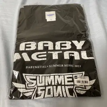 썸머 소닉 x BABYMETAL T-Shirt 블랙 x 화이트