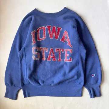 80s 챔피온 IOWASTATE 리버스 위브 맨투맨 칼리지