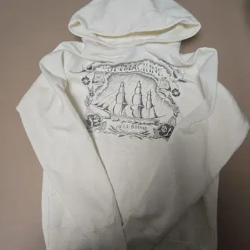 The Soft Machine 화이트 후드티 M