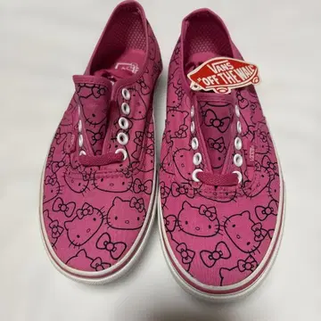 Vans 헬로키티 핑크 스니커즈 25cm