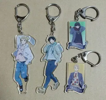 쿄카이노 카나타 칸바라 아키토 나세 히로오미 아크릴 키링 4종 세트