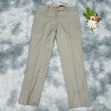 투모로우랜드 (M) 치노 팬츠 무지 심플 오피스 캐주얼 그레이