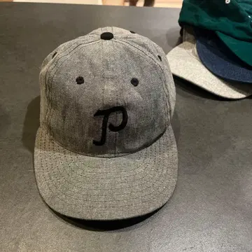 에베츠필드 캡 P 자수 메이드 인 USA