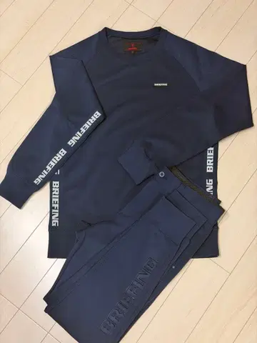 BRIEFING 셋업 네이비 사이즈 M