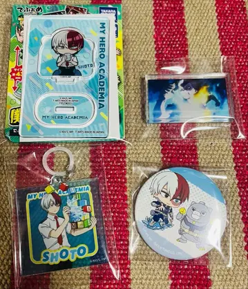 히로아카 토도로키 쇼토 데포메 캔뱃지 등 4점