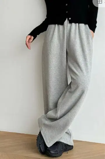 엘르마르 와이드 레그 스웨트 팬츠