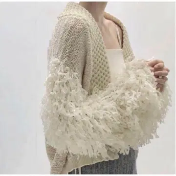 leinwande 라인밴드 니트 가디건