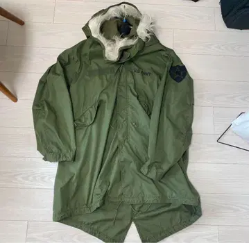 실물 M-65 모즈 코트 미군 M65